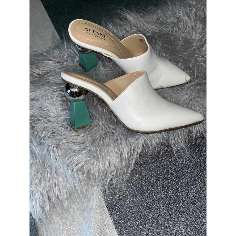 New Alfani Junneel White Stunning Heel 8.5M